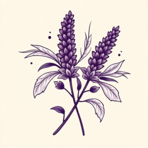 Maori Lavender Tattoo