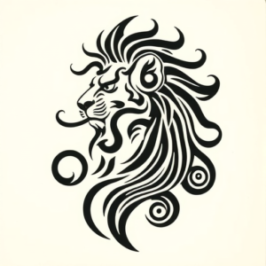 Maori Lion Tattoo