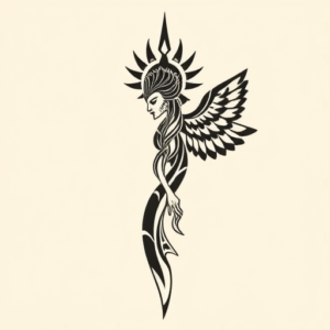 Maori Lucifer Tattoo