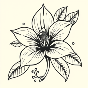 Maori Magnolia Tattoo