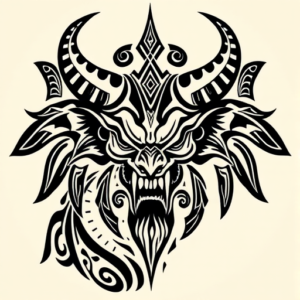 Maori Maleficent Tattoo