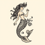Maori Mermaid Tattoo