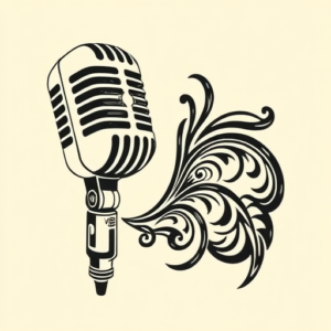 Maori Microphone Tattoo