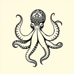 Maori Octopus Tattoo