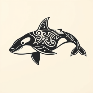 Maori Orca Tattoo