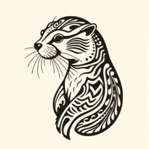 Maori Otter Tattoo