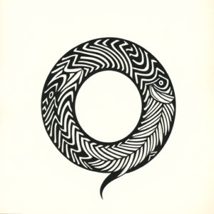 Maori Ouroboros Tattoo
