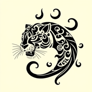 Maori Panther Tattoo