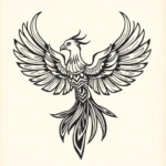 Maori Phoenix Tattoo