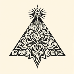 Maori Pyramid Tattoo
