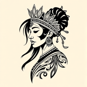 Maori Queen Tattoo