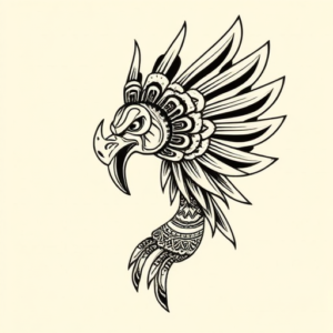 Maori Quetzalcoatl Tattoo