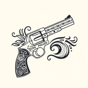 Maori Revolver Tattoo