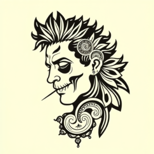 Maori Rockstar Tattoo