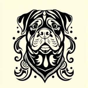 Maori Rottweiler Tattoo