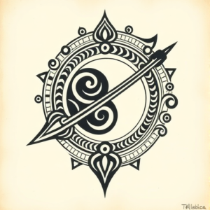 Maori Saturn Tattoo