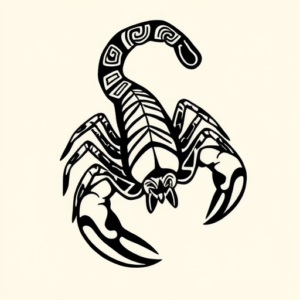 Maori Scorpio Tattoo