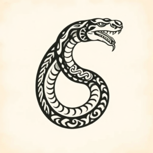 Maori Serpent Tattoo