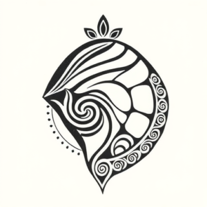 Maori Shell Tattoo
