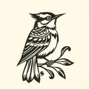 Maori Sparrow Tattoo