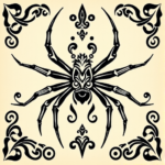 Maori Spider Tattoo
