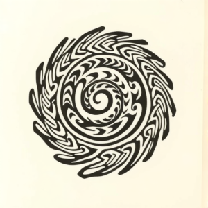 Maori Spiral Tattoo