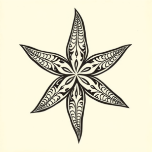 Maori Starfish Tattoo