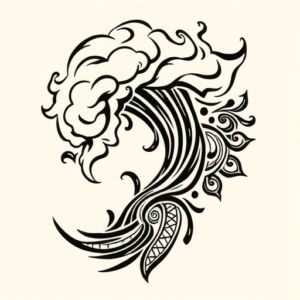 Maori Storm Tattoo