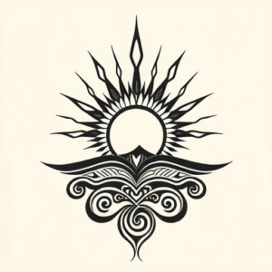 Maori Sunrise Tattoo