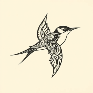 Maori Swallow Tattoo