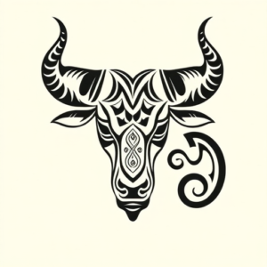 Maori Taurus Tattoo