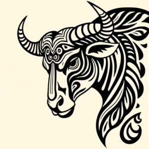 Maori Taurus Tattoo