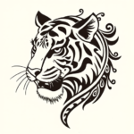 Maori Tiger Tattoo