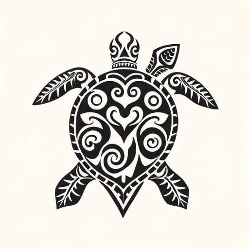Maori Turtle Tattoo