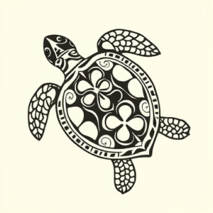 Maori Turtle Tattoo