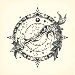 Maori Universe Tattoo