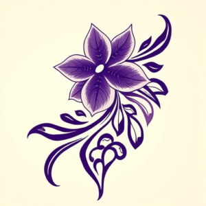 Maori Violet Tattoo