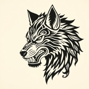 Maori Werewolf Tattoo