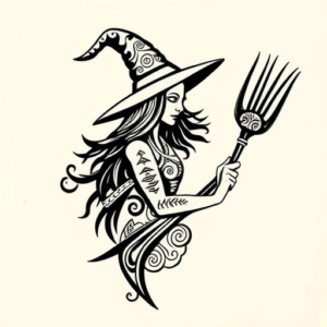 Maori Witch Tattoo