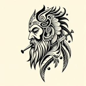 Maori Witcher Tattoo