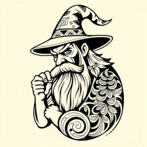 Maori Wizard Tattoo