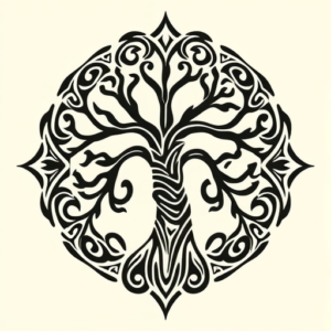 Maori Yggdrasil Tattoo