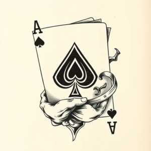 Masculine Ace Tattoo