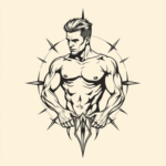 Masculine Atlas Tattoo