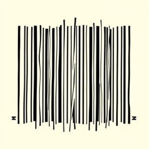 Masculine Barcode Tattoo