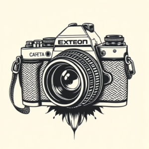 Masculine Camera Tattoo