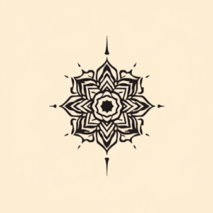 Masculine Chakra Tattoo