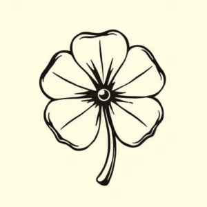 Masculine Clover Tattoo