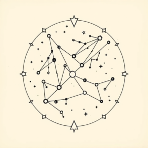 Masculine Constellation Tattoo