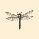Masculine Dragonfly Tattoo